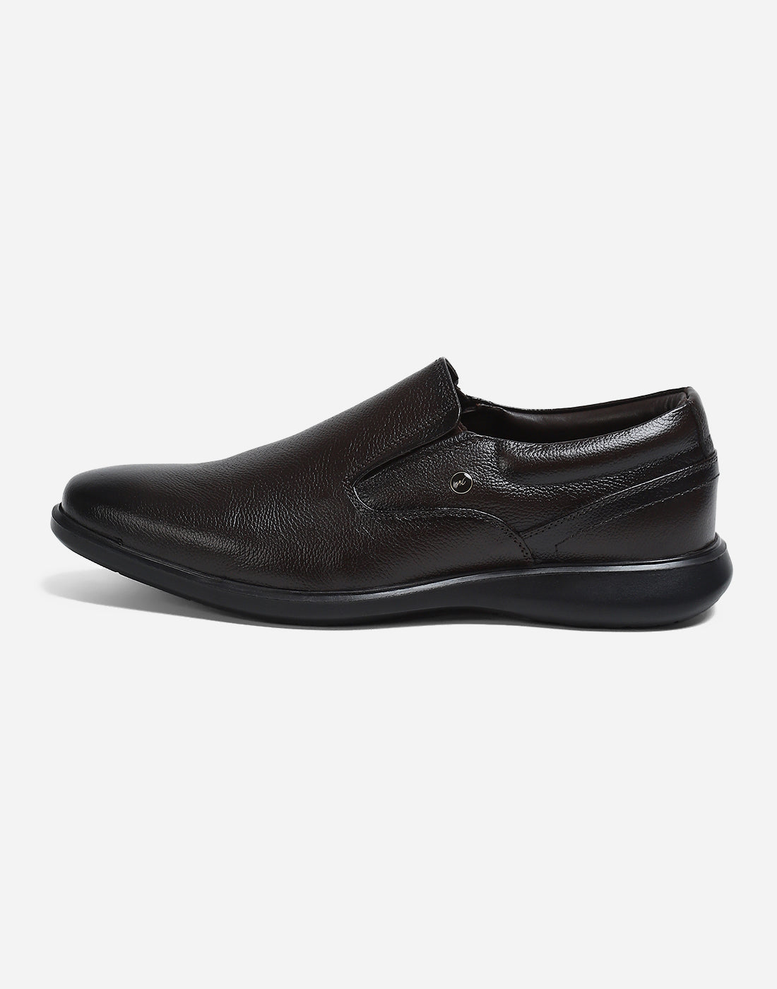 Monte Carlo Brown Formal Slip-On for Men