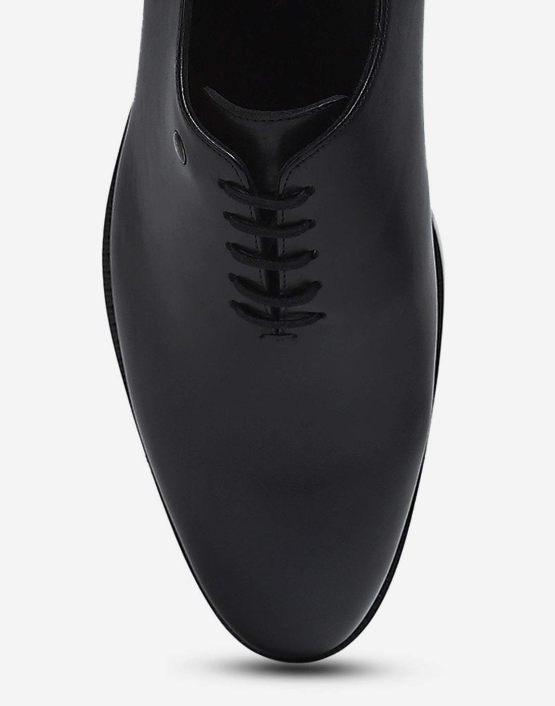 Men Black Lace Up Genuine Leather Formal Oxfords
