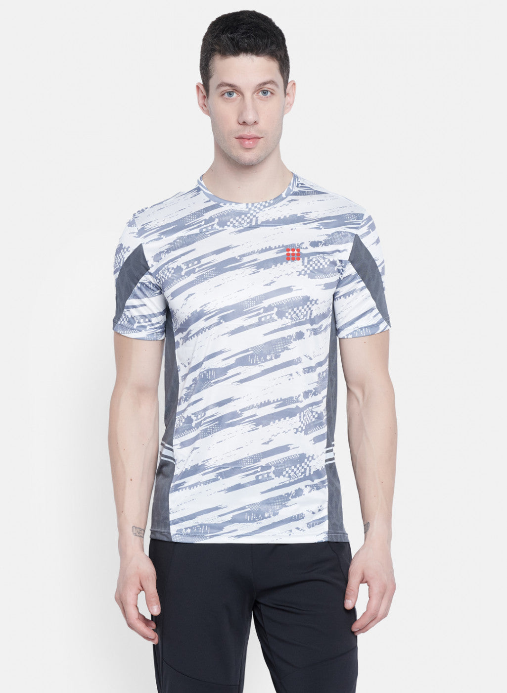 Rock.it Men White Printed T-Shirt