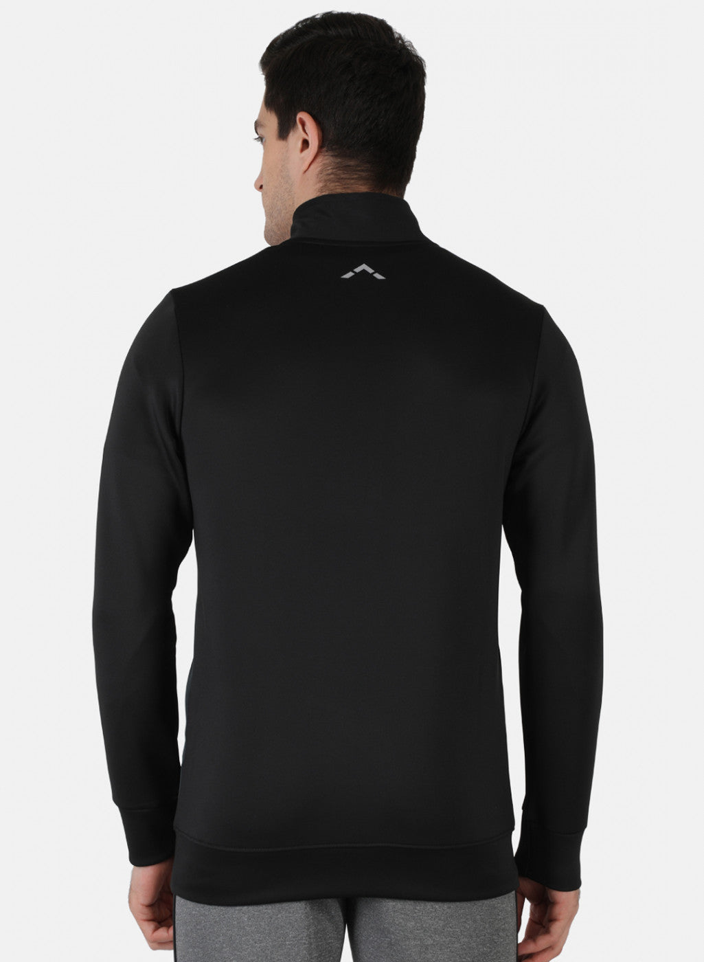 Rock.it Men Black Solid Sweatshirt