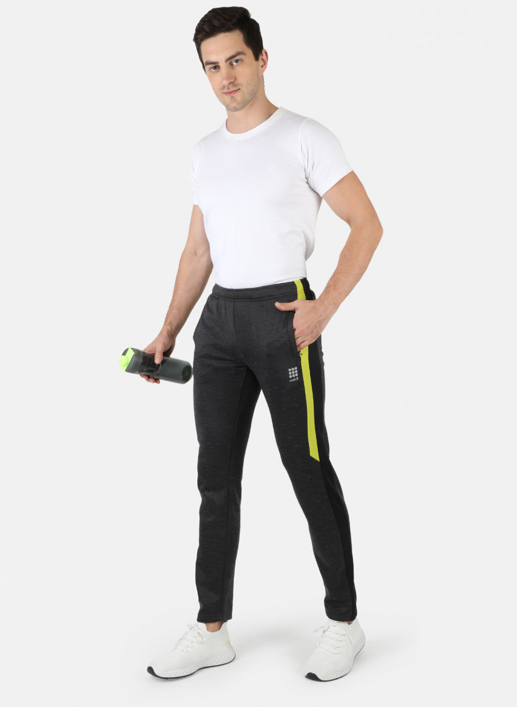 Rock.it Men Black Solid Lower