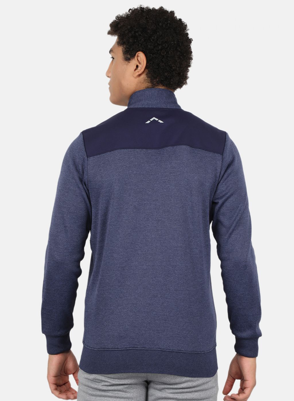 Rock.it Men Blue Printed Sweatshirt