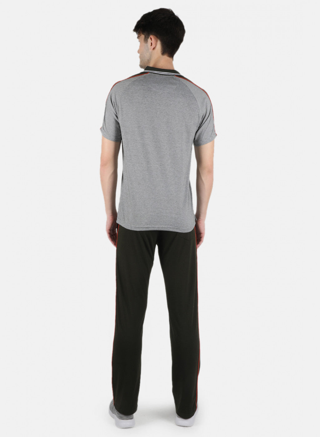 Men Olive Stripe 3 Pc Combo