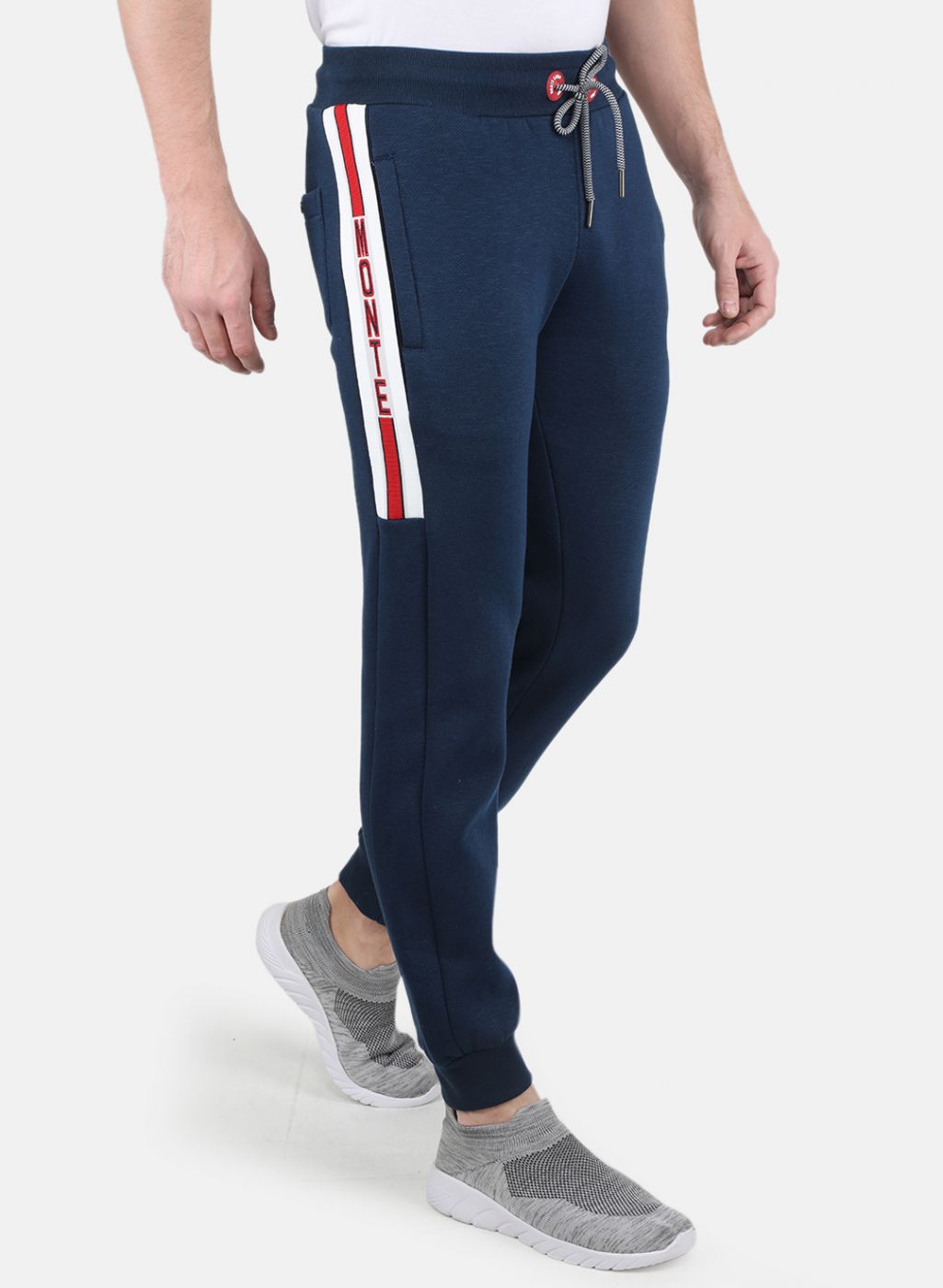 Men Blue Smart Fit Winter Lower