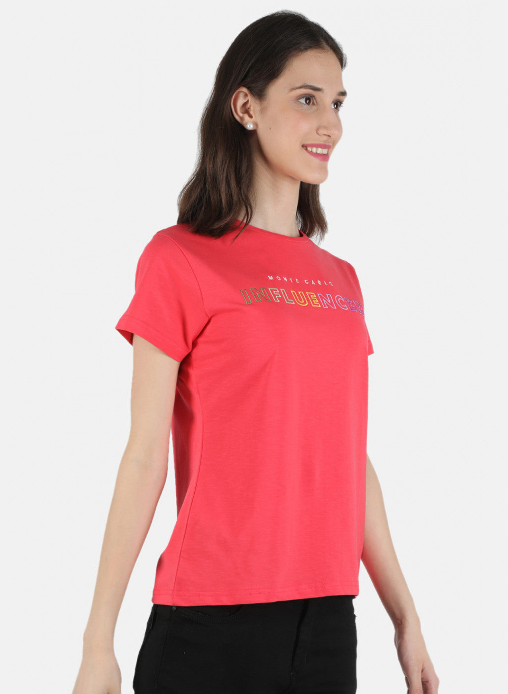 Women Pink Embroidered Top