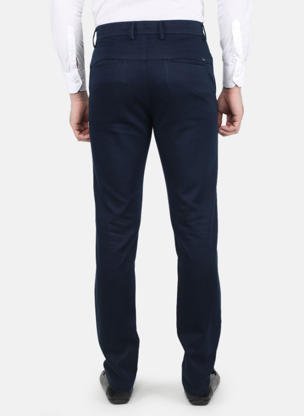 Men Black Slim Fit Trouser