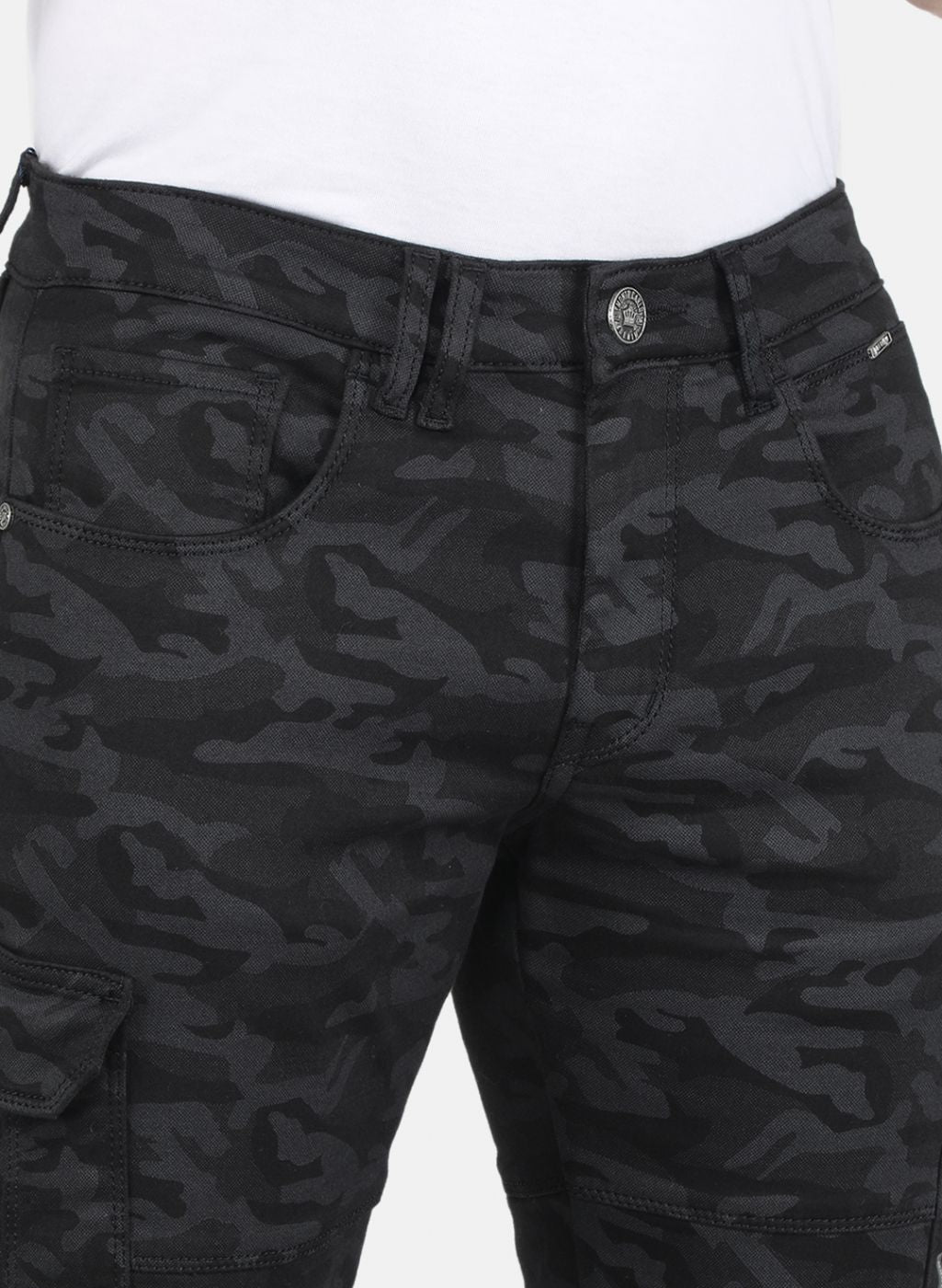 Men Black Smart Fit Trouser