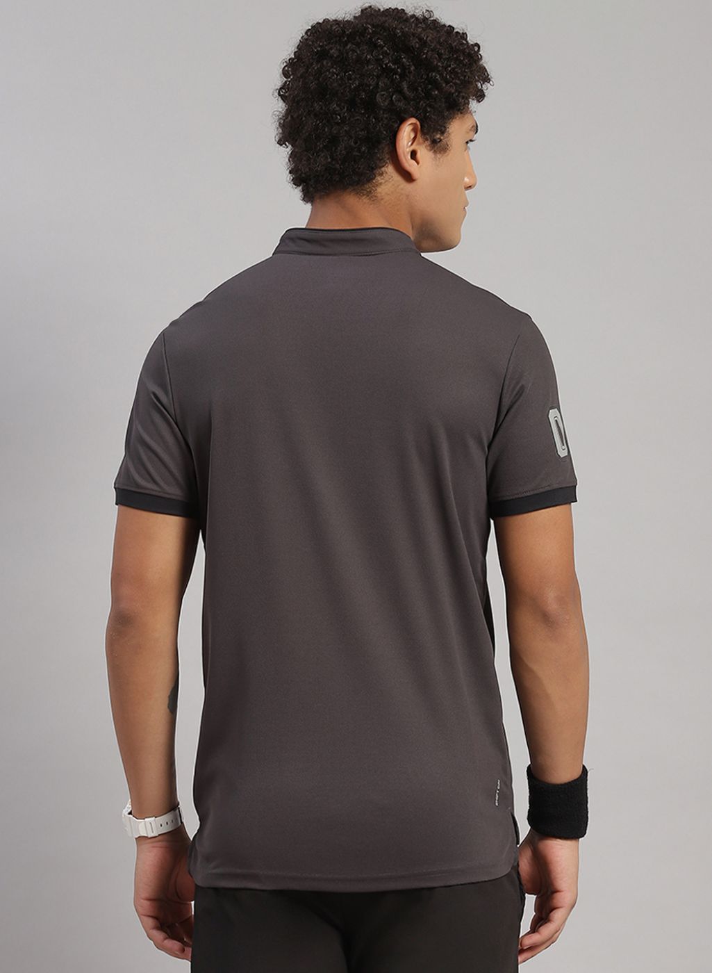 Rock.it Men Blue Solid T-Shirt