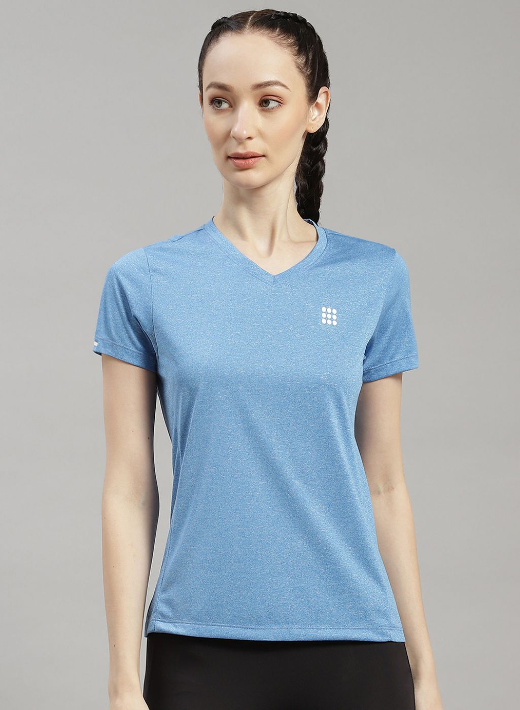 Rock.it Women Blue Solid Top