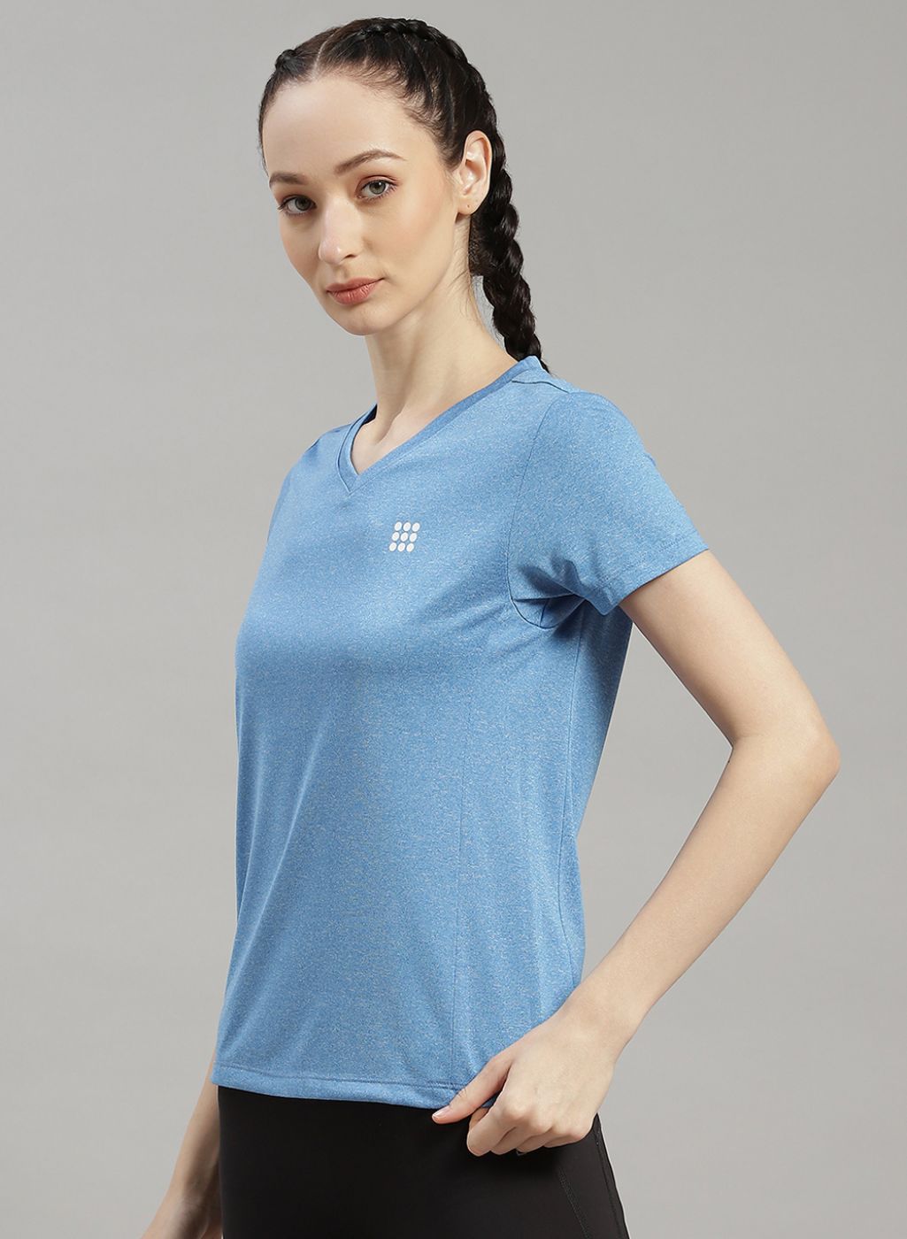 Rock.it Women Blue Solid Top
