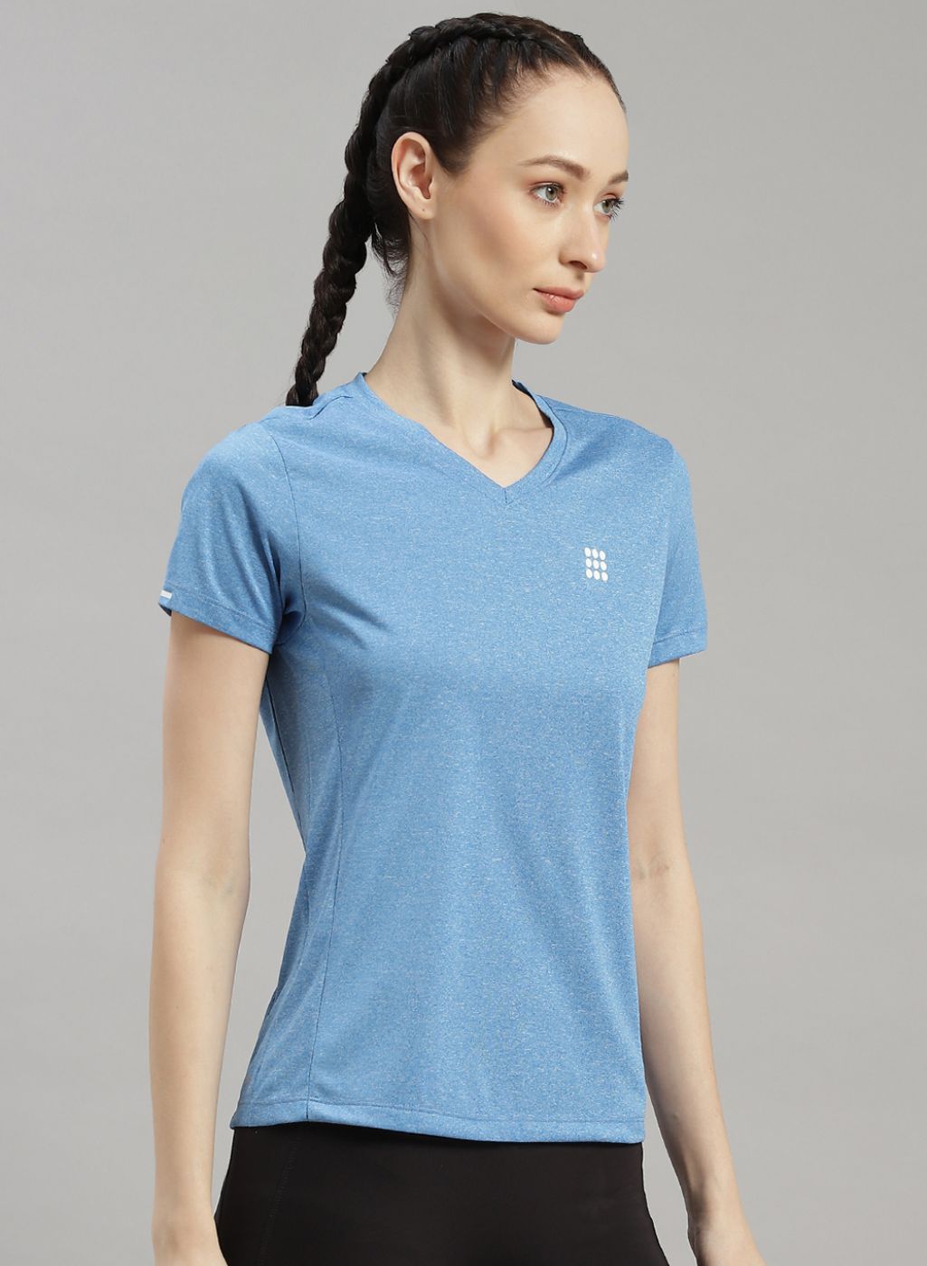 Rock.it Women Blue Solid Top
