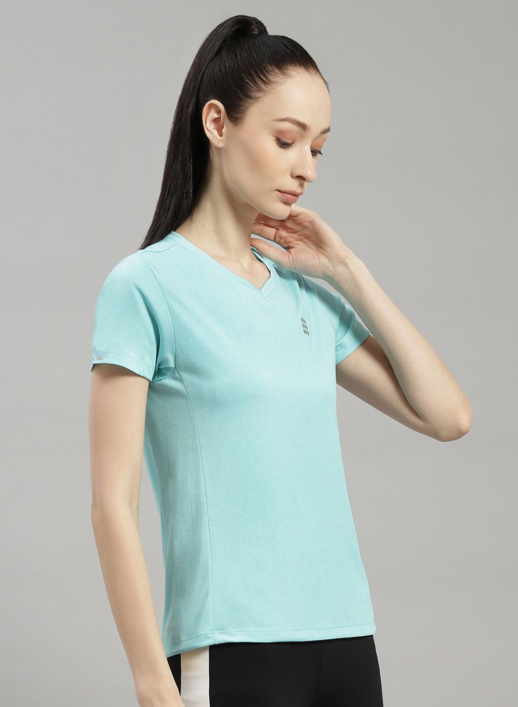 Rock.it Women Blue Solid Top