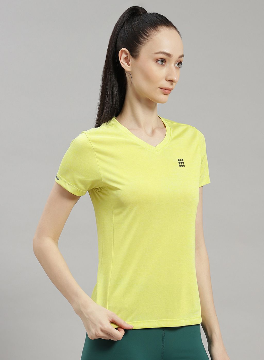 Rock.it Women Green Solid Top