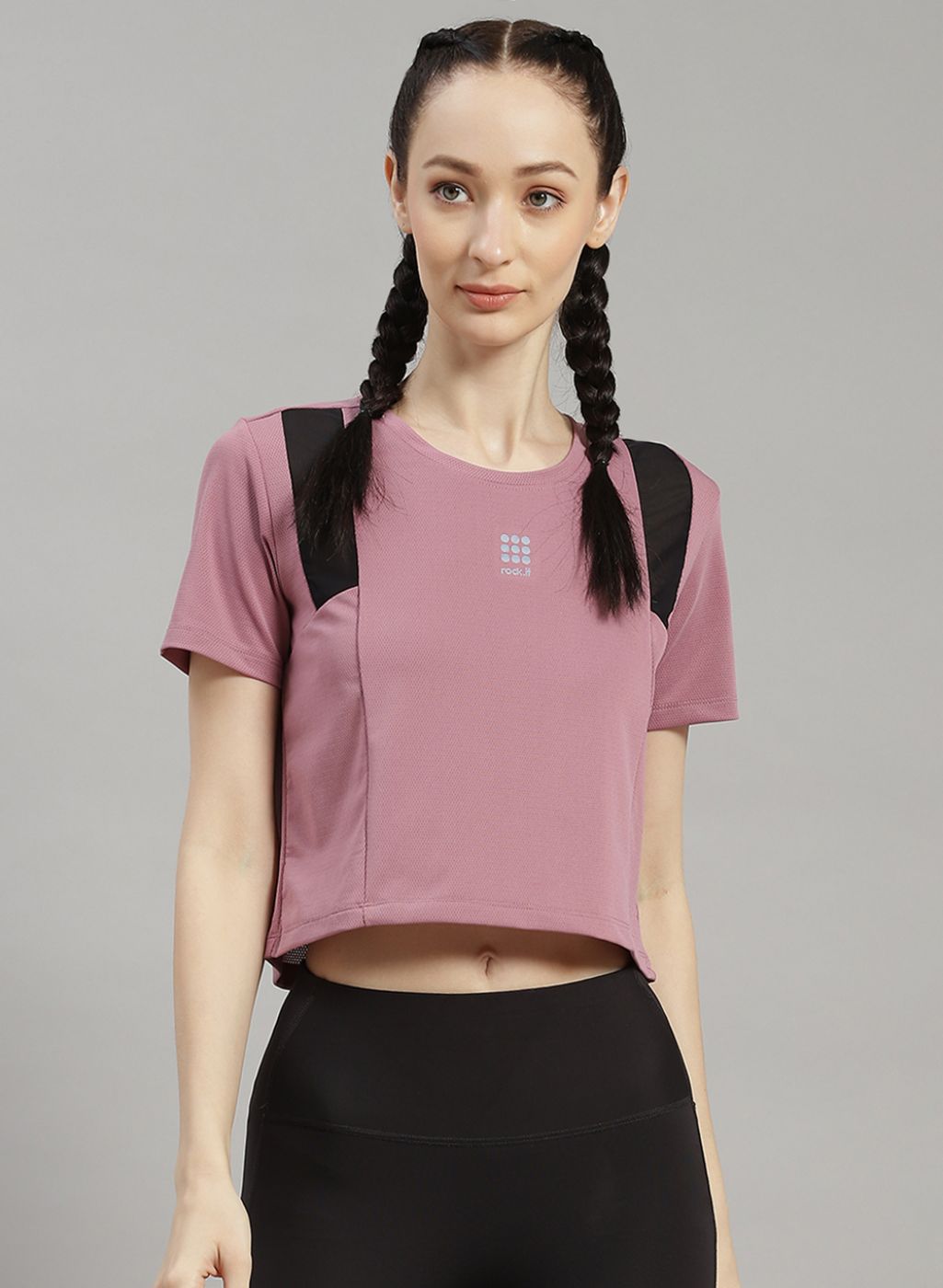 Rock.it Women Purple Solid Top