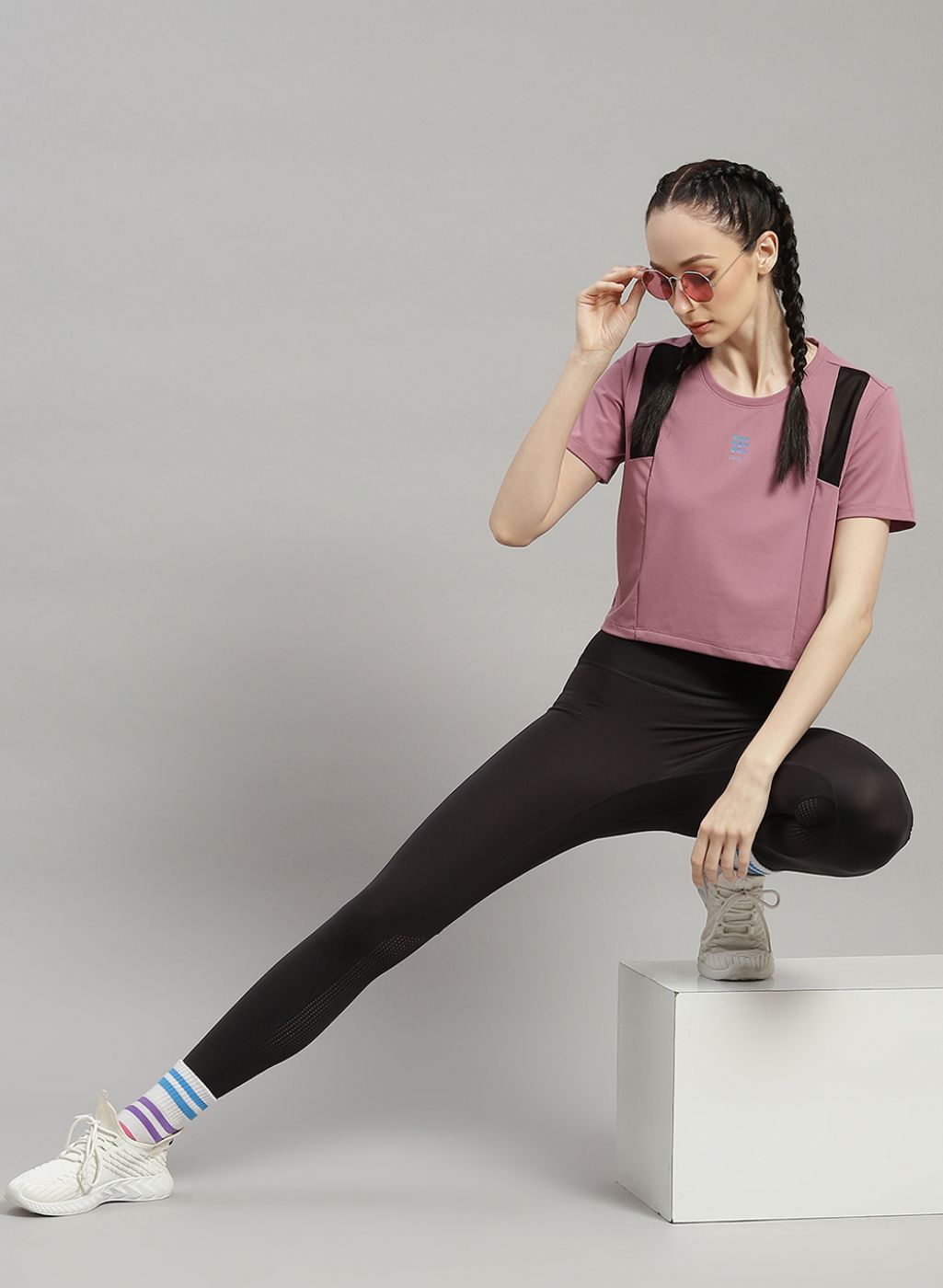 Rock.it Women Purple Solid Top