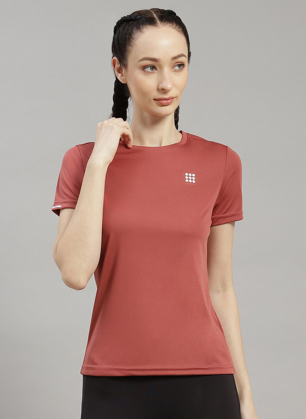Rock.it Women Orange Solid Top