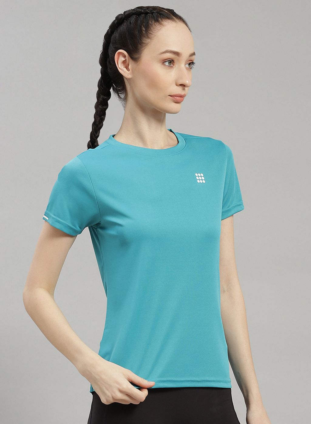 Rock.it Women Blue Solid Top