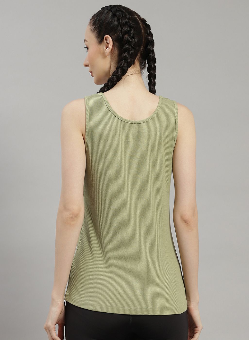 Rock.it Women Green Solid Top