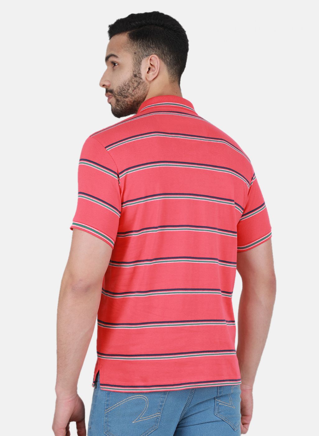 Men Red Printed T-Shirt