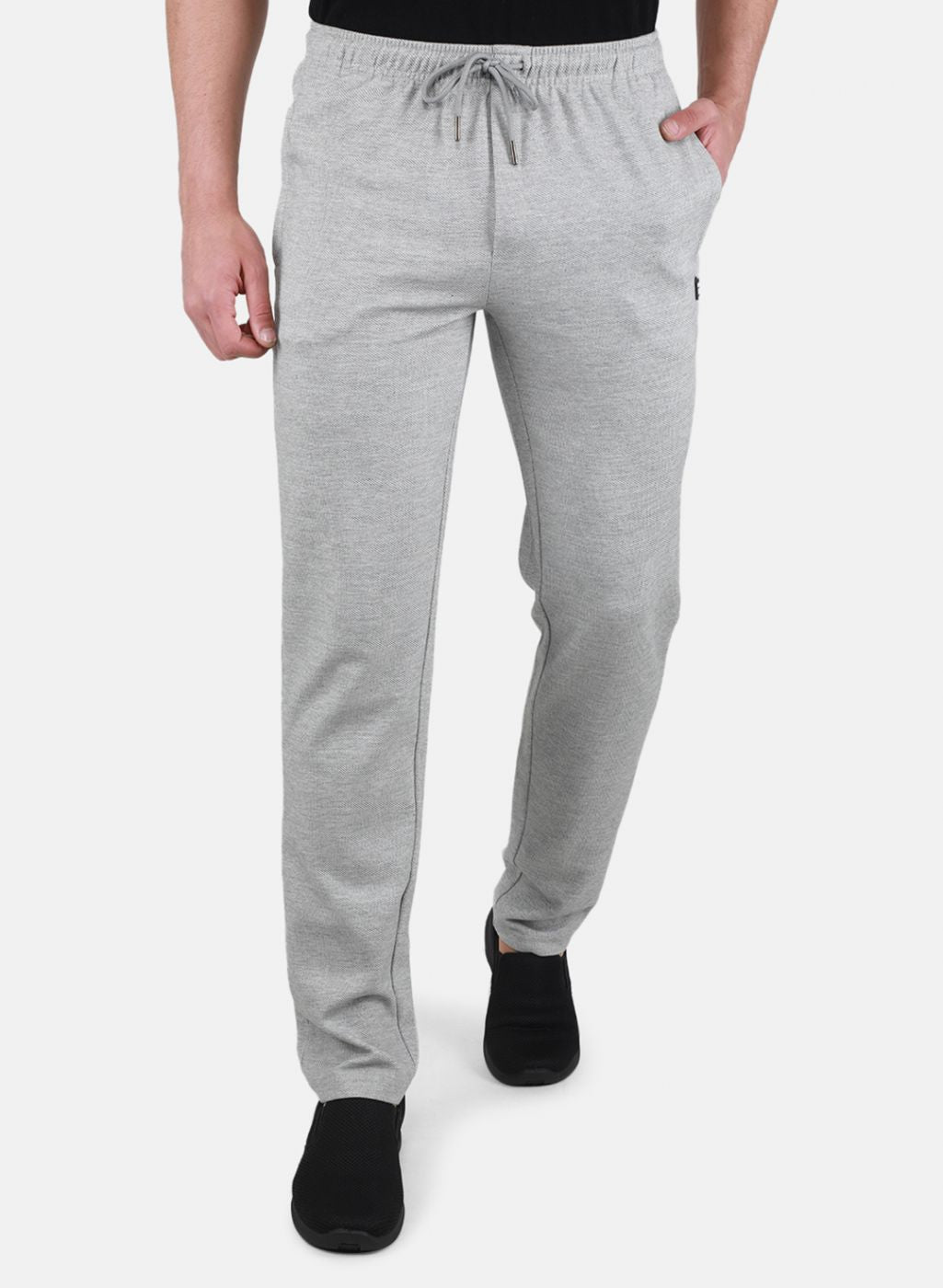 Men Grey Regular Fit Lower