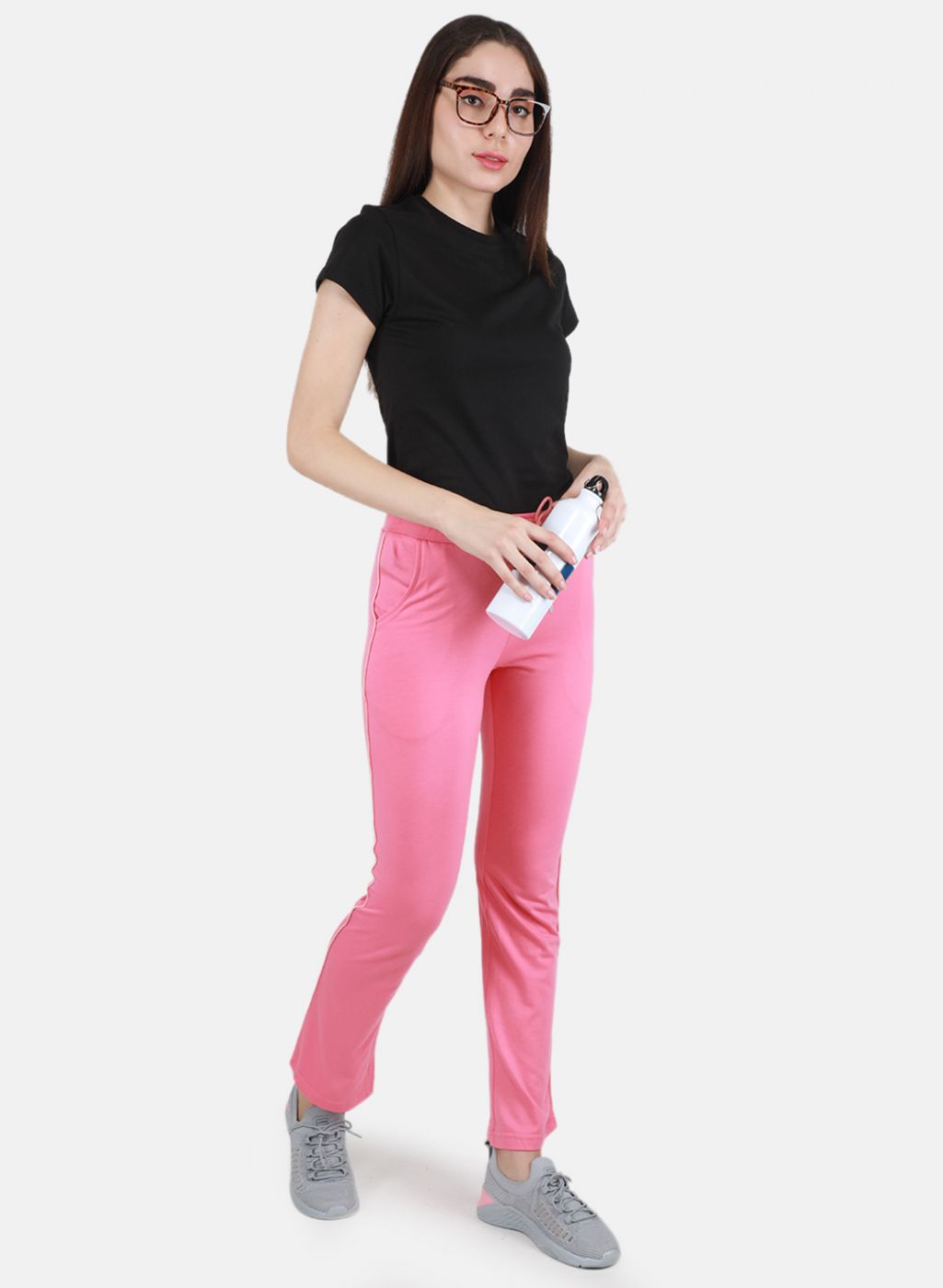 Women Pink Regular Fit Lower