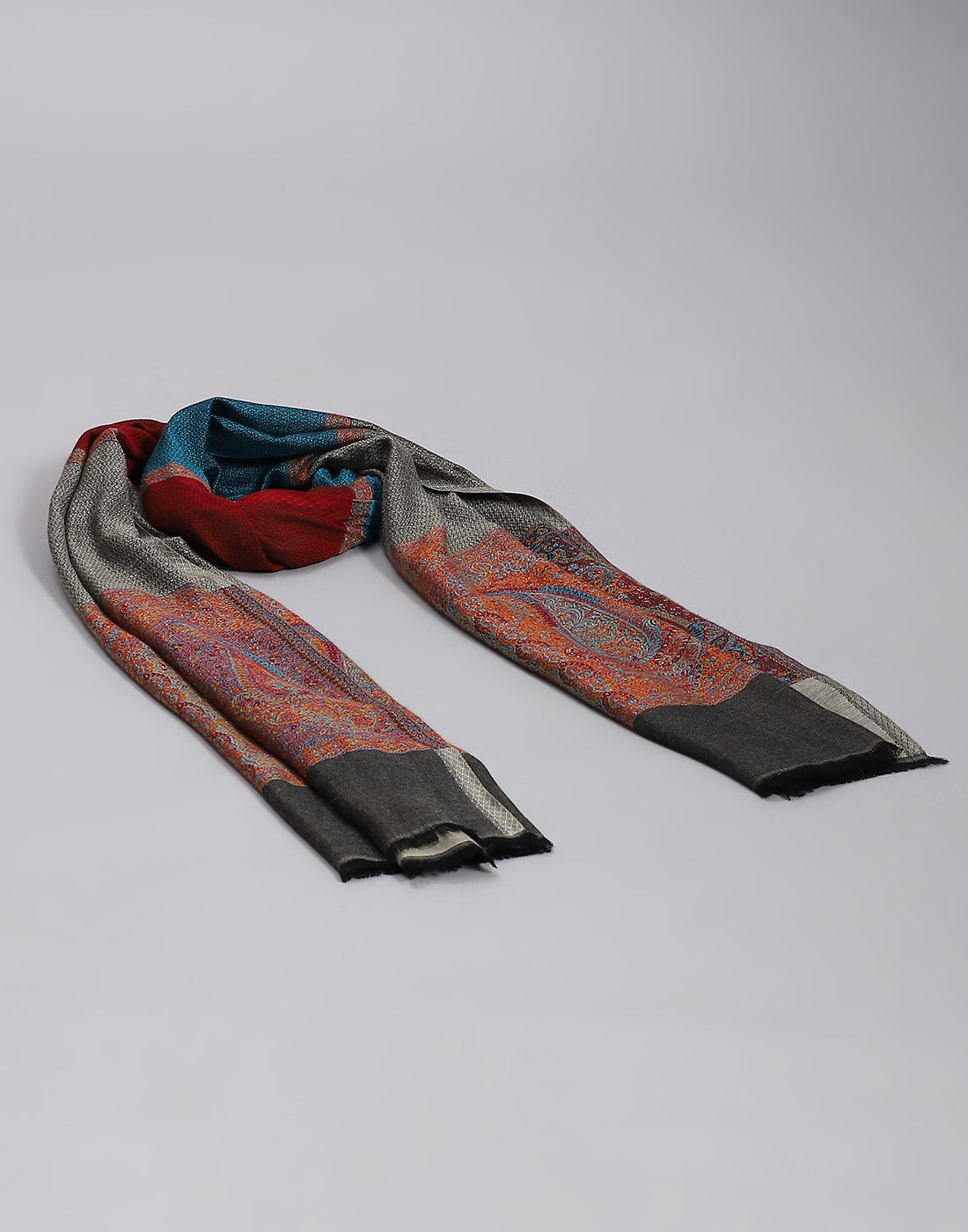 Women Multicolor Self Design Stole