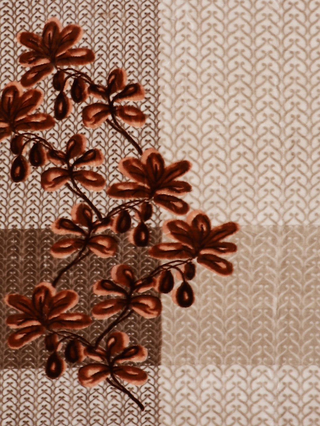 Printed Single Bed Blanket for Mild Winter -2 Ply