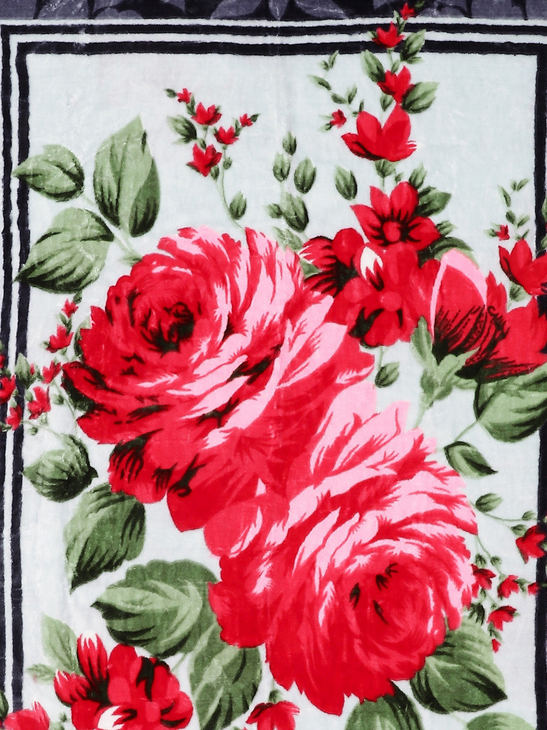 Printed Single Bed Mink Blanket for Mild Winter -1 Ply