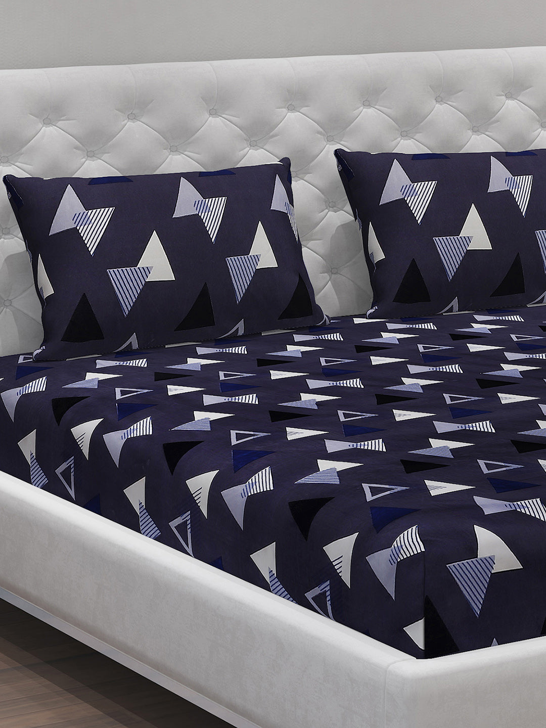 MOCA by Monte Carlo 120 GSM Microfibre Double Bedsheet with 2 Pillow Covers