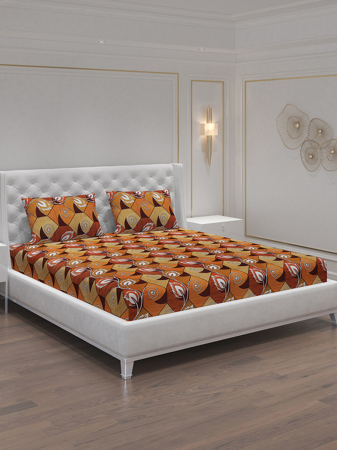 MOCA by Monte Carlo 120 GSM Microfibre Double Bedsheet (2 Pcs Set)