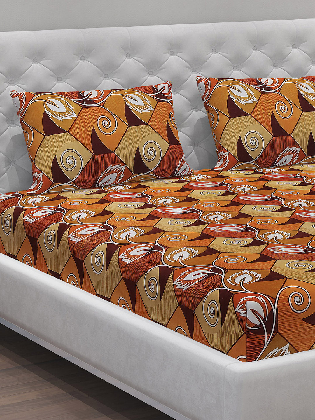 MOCA by Monte Carlo 120 GSM Microfibre Double Bedsheet (2 Pcs Set)