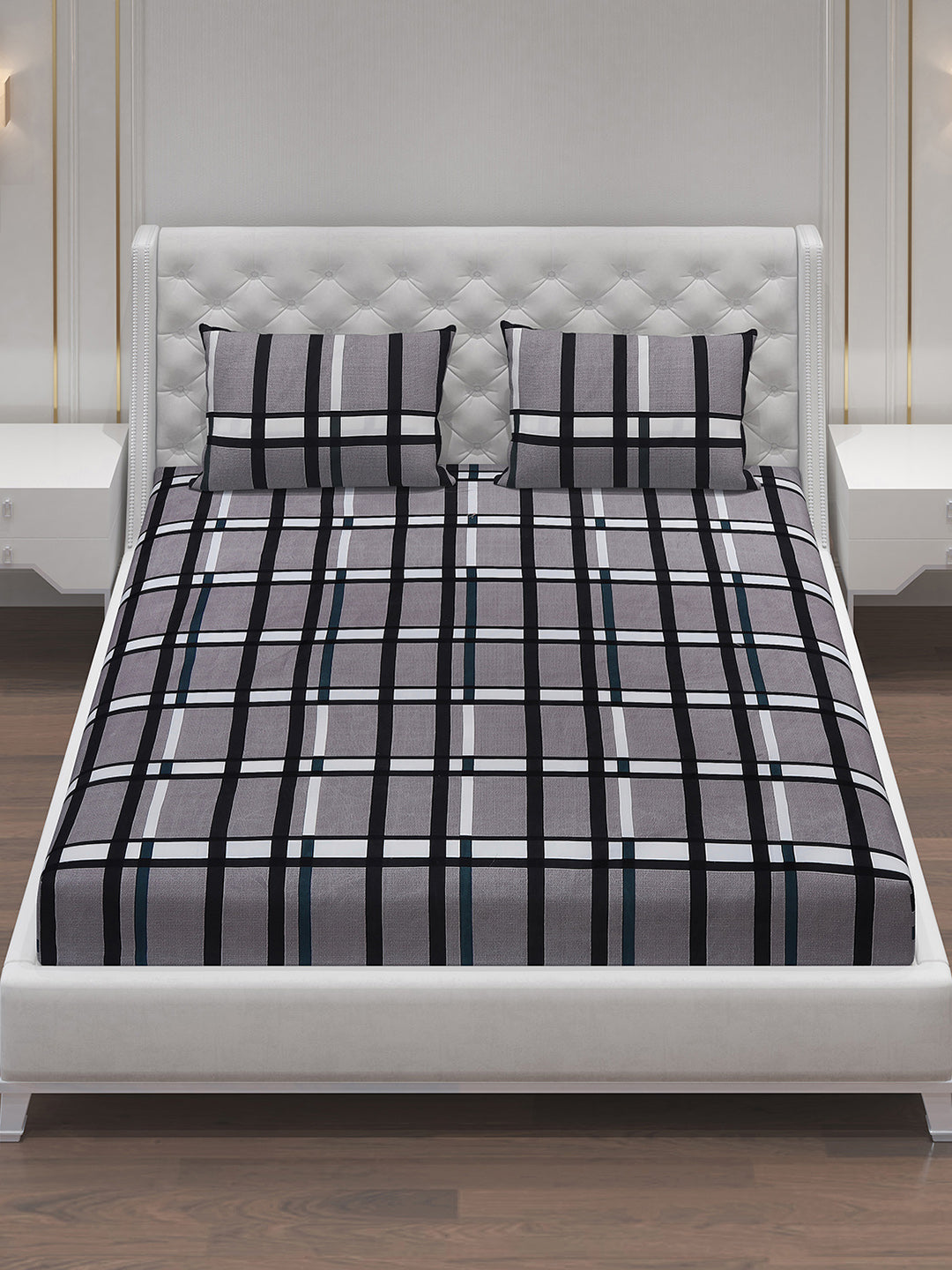 MOCA by Monte Carlo 120 GSM Microfibre Double Bedsheet (2 Pcs Set)