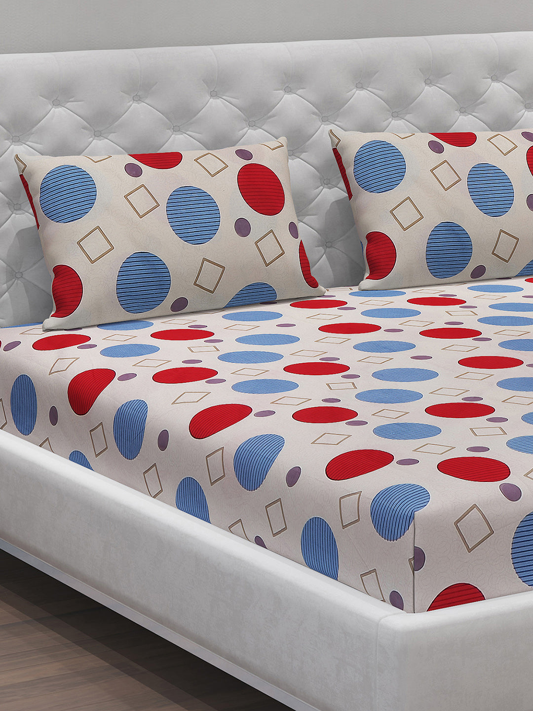 MOCA by Monte Carlo 120 GSM Microfibre Double Bedsheet (2 Pcs Set)