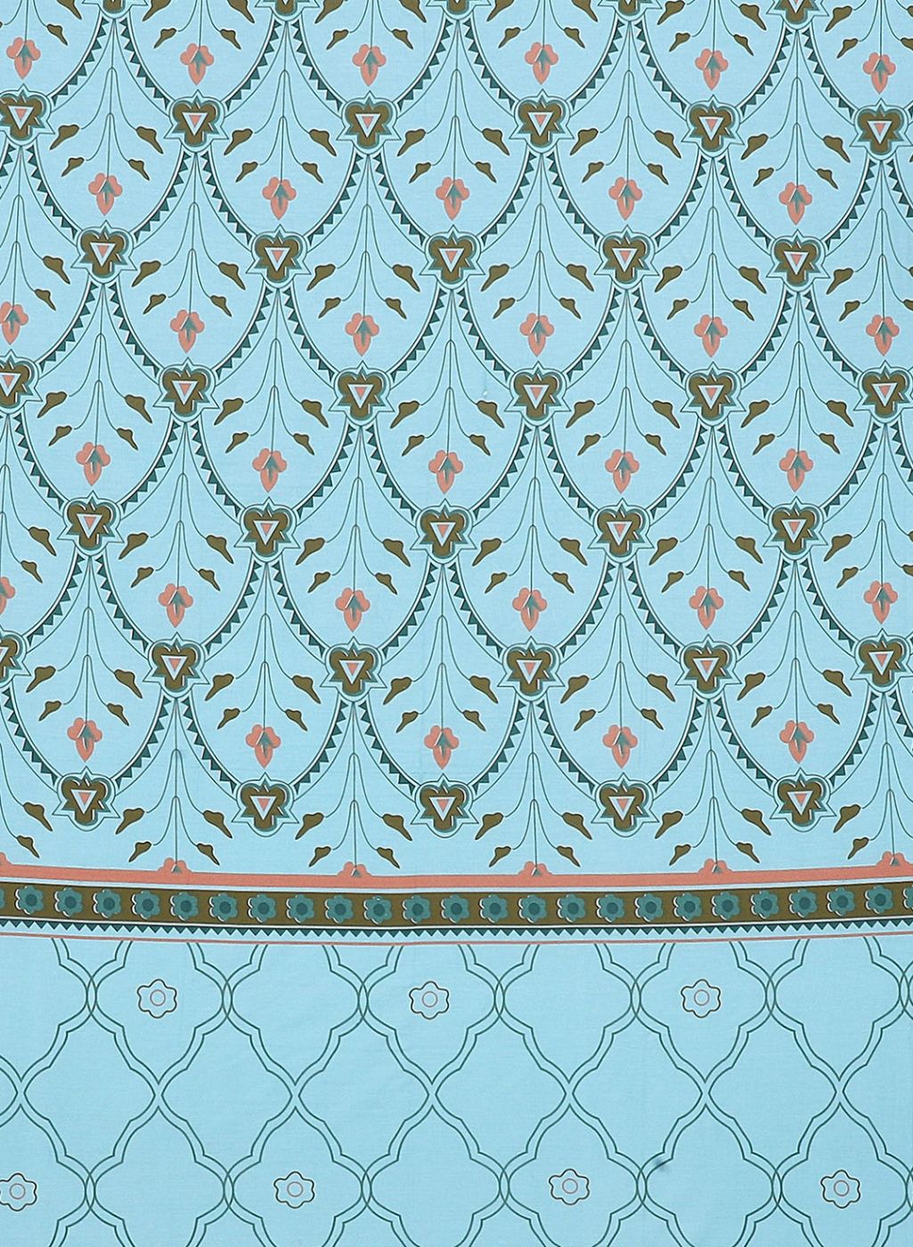 144TC Pure Cotton Single Bedsheet with 1 Pillow Covers