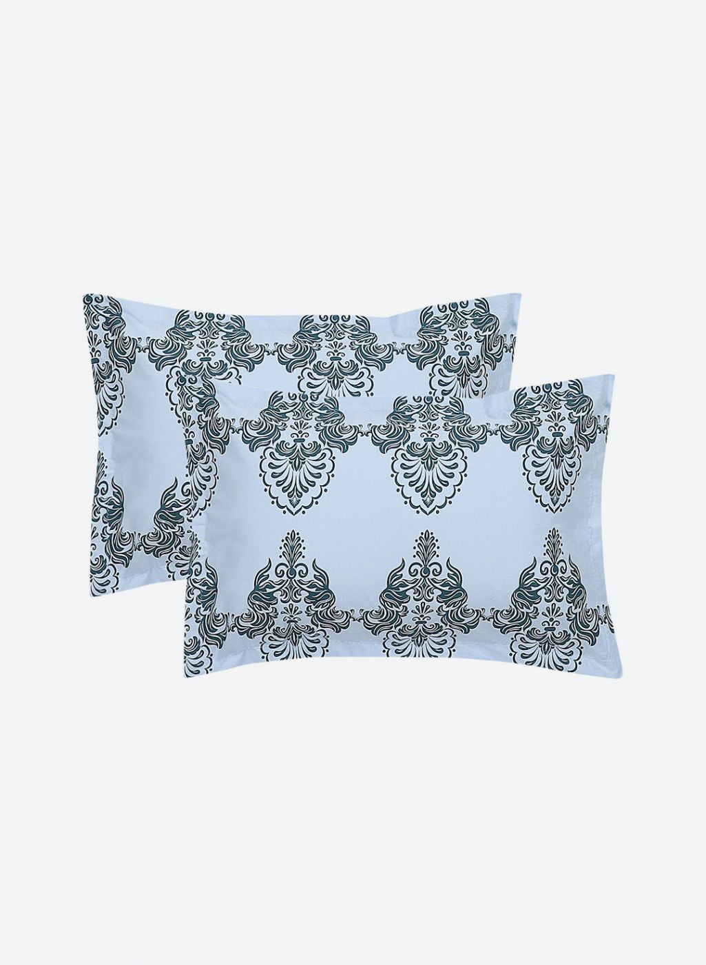 144TC Pure Cotton Single Bedsheet with 1 Pillow Covers