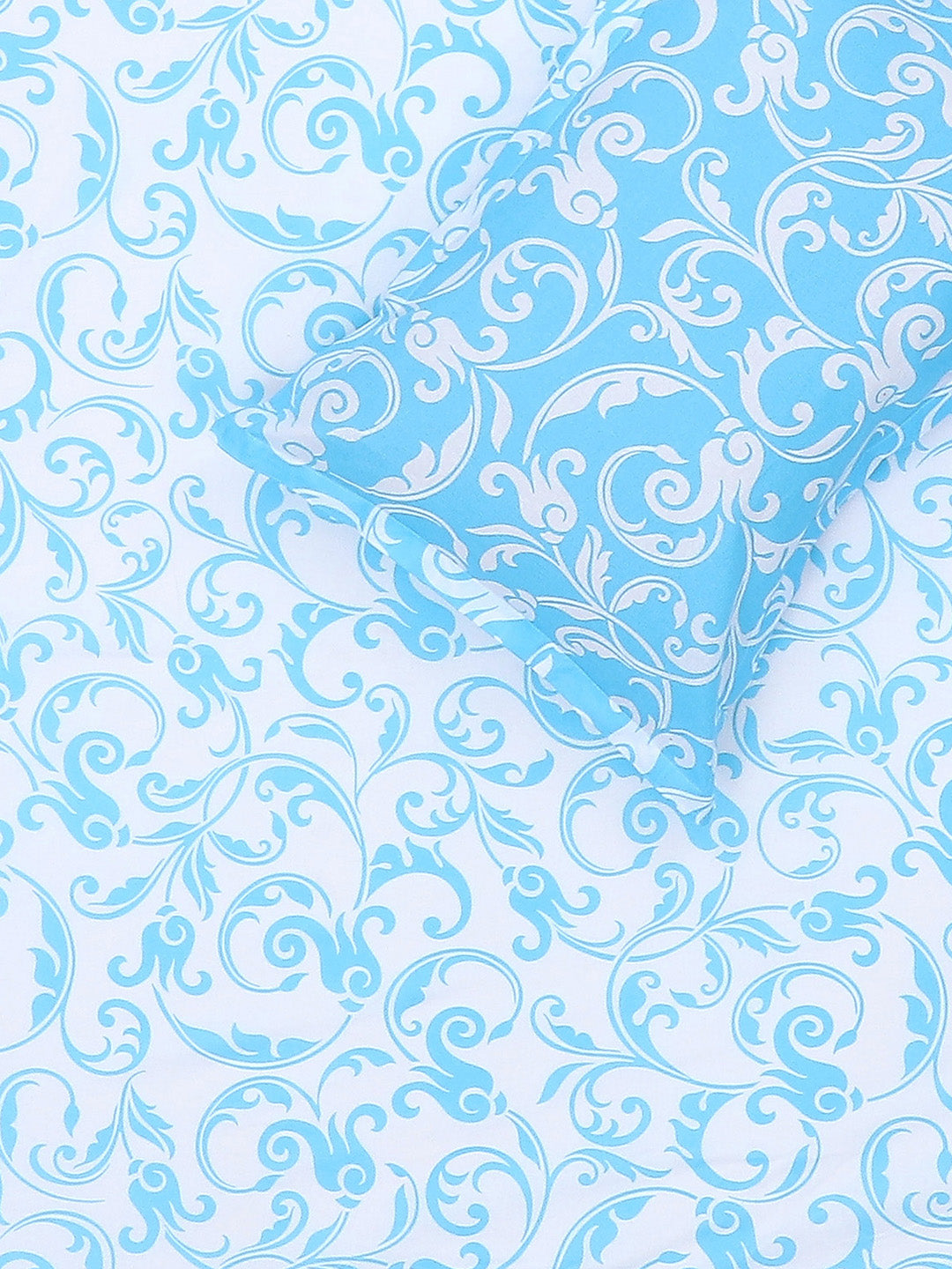 MOCA by Monte Carlo 104 TC Cotton Double Bedsheet with 2 Pillow Covers