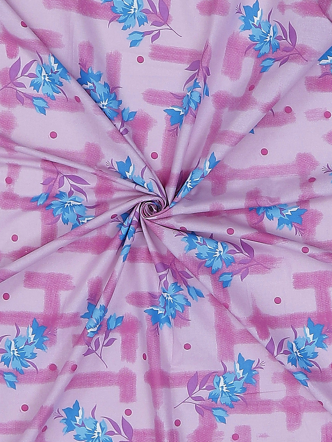 MOCA by Monte Carlo 104 TC Cotton Double Bedsheet with 2 Pillow Covers