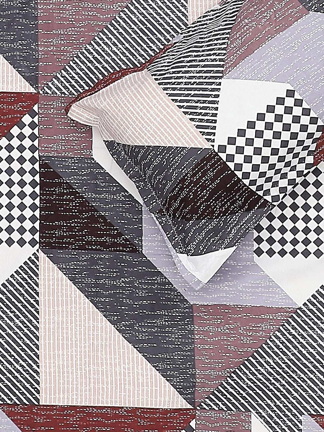 120 GSM Polyester Double Bed Bedsheet with 2 Pillow Covers - Updated - Updated