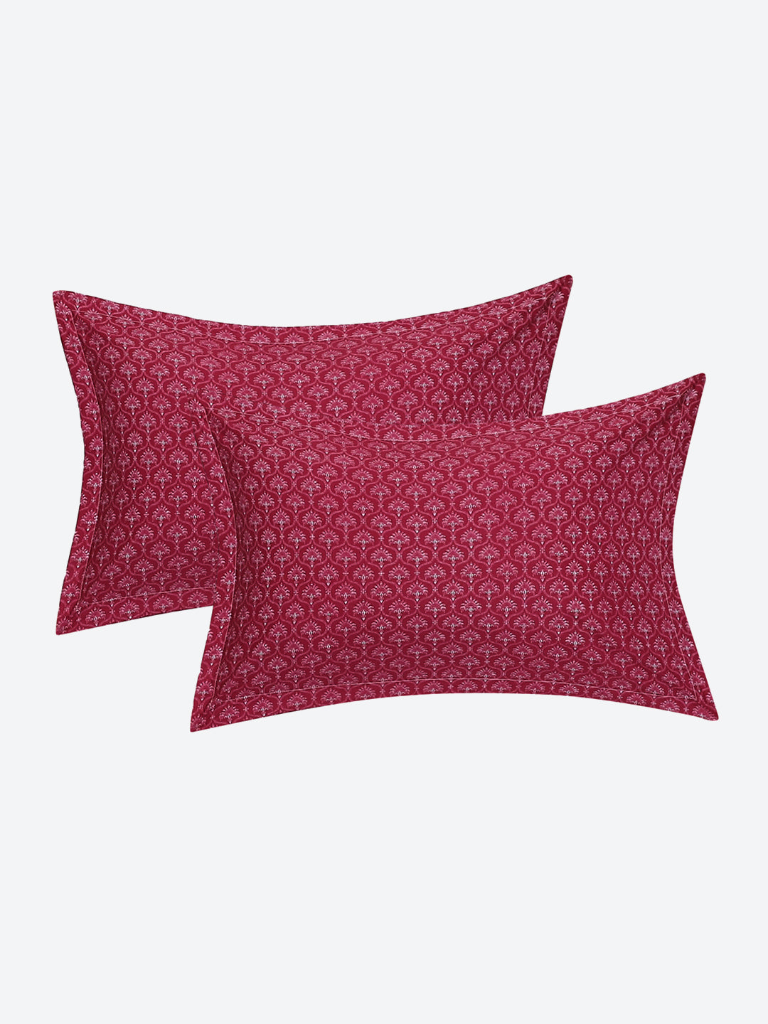 MOCA by Monte Carlo 144 TC Cotton King Bedsheet with 2 Pillow Covers