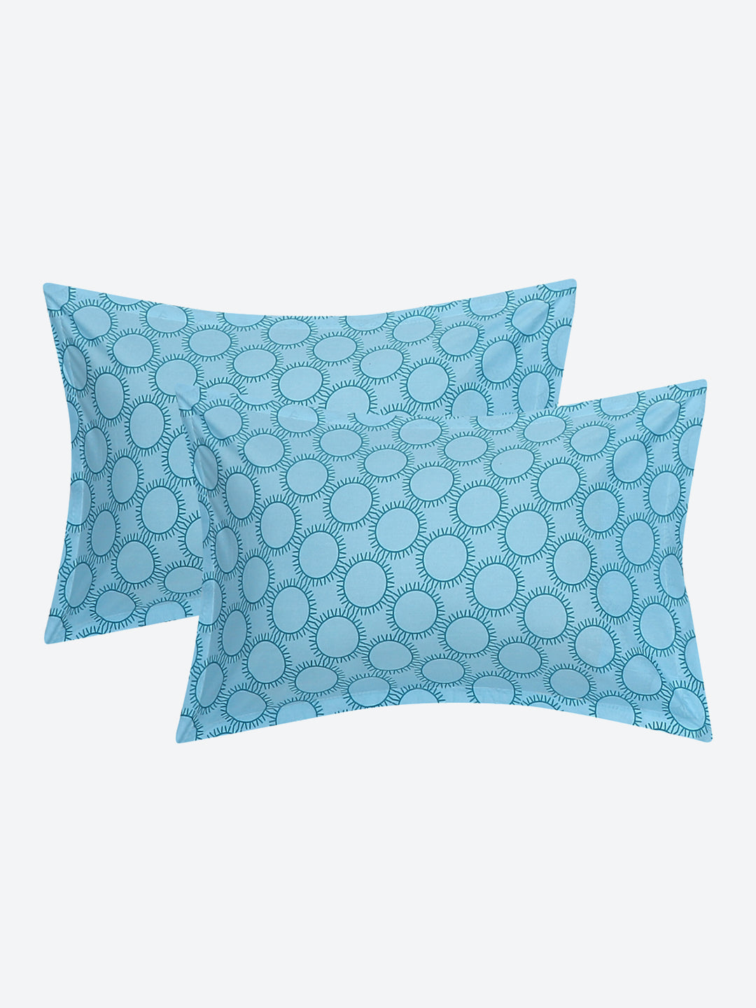 MOCA by Monte Carlo 144 TC Cotton King Bedsheet with 2 Pillow Covers