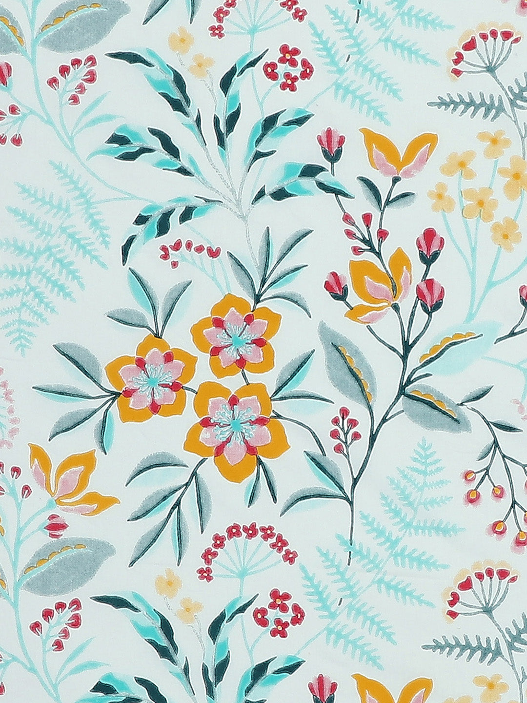 MOCA by Monte Carlo 144 TC Cotton King Bedsheet with 2 Pillow Covers