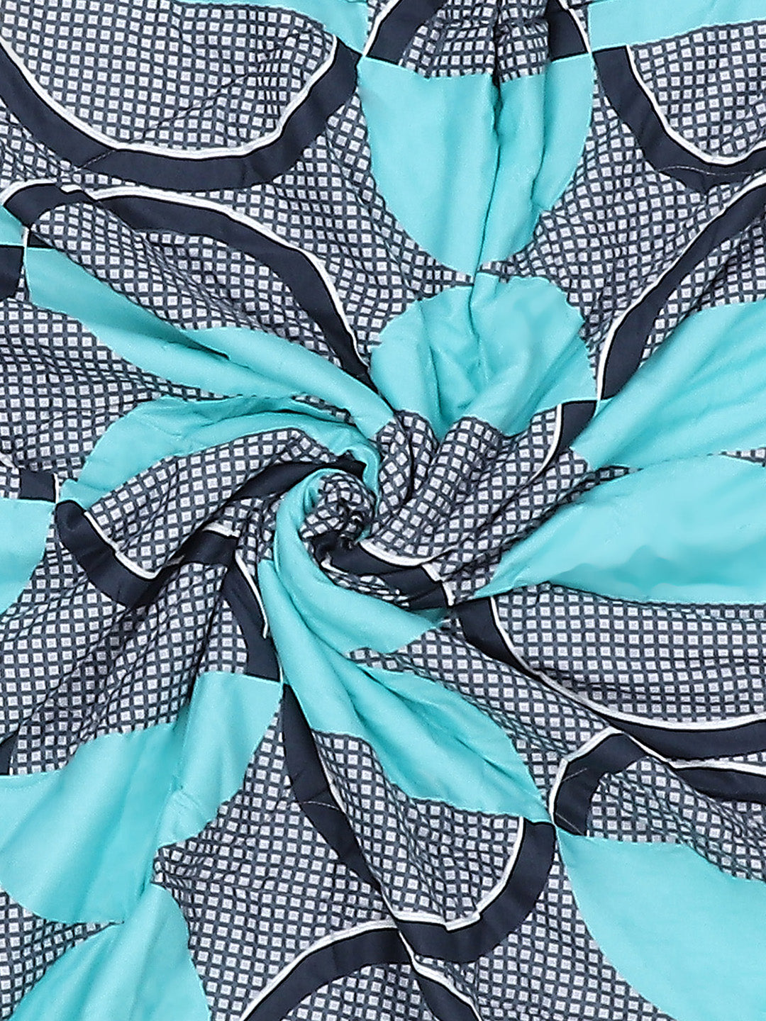 Printed 100% Polyester Single Bed Comforter for AC Room