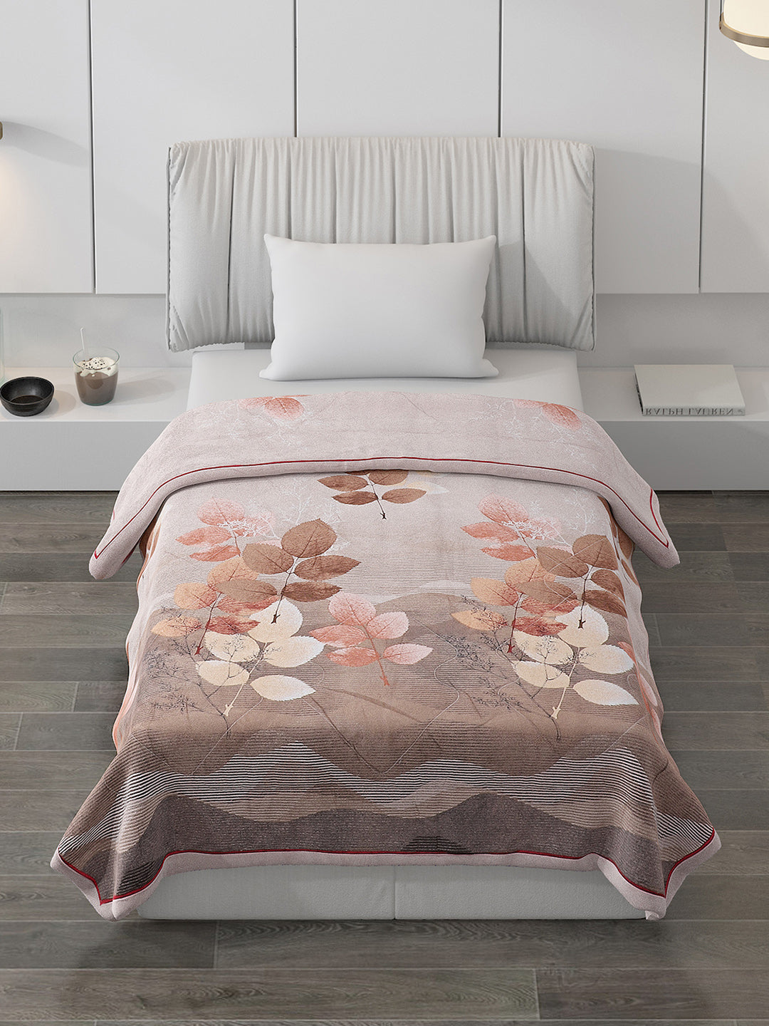 Printed 100% Polyester Single Bed Comforter for AC Room