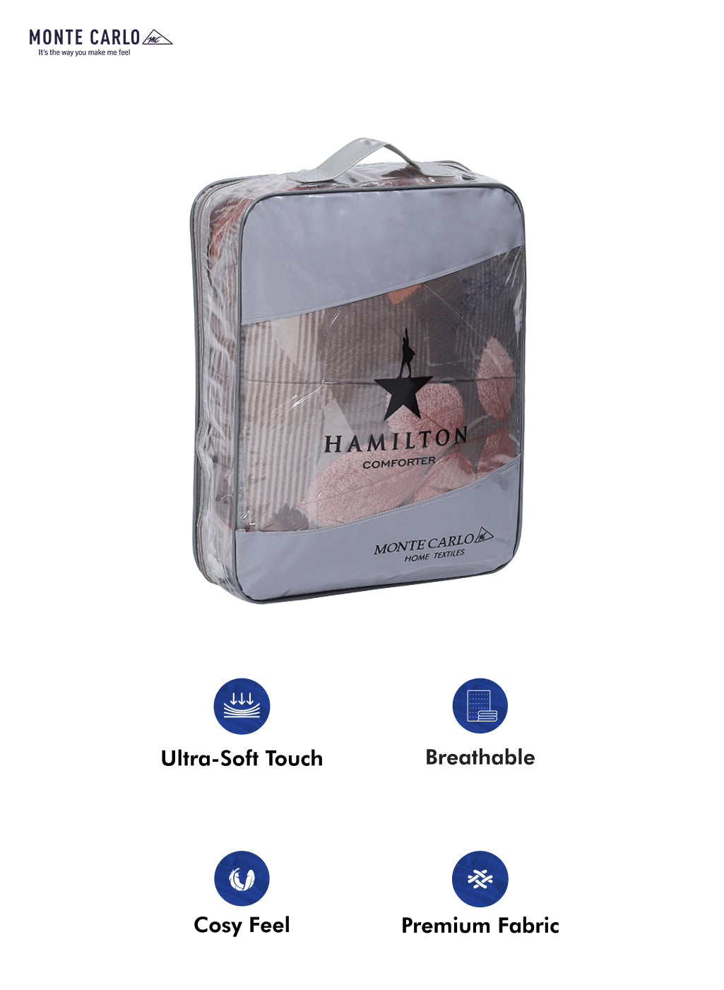 Printed 100% Polyester Single Bed Comforter for AC Room