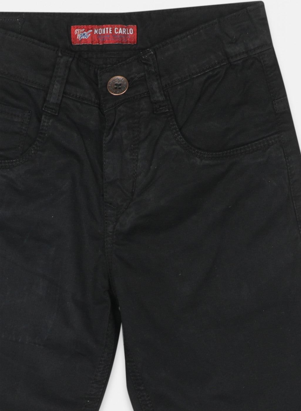 Boys Olive Plain Trouser