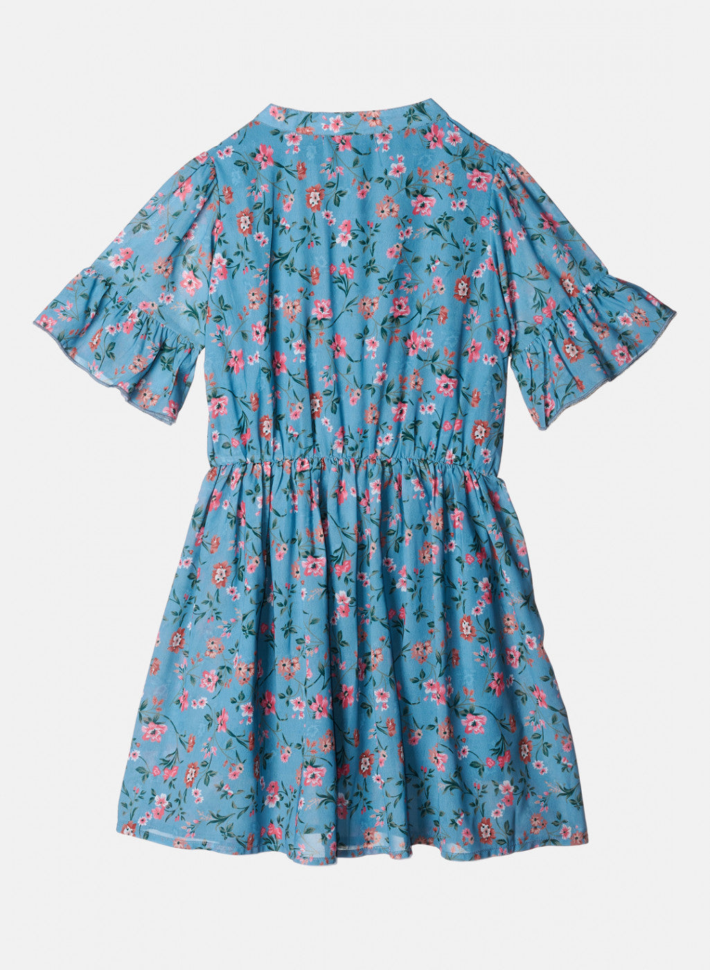 Girls Multi Color Printed Dress