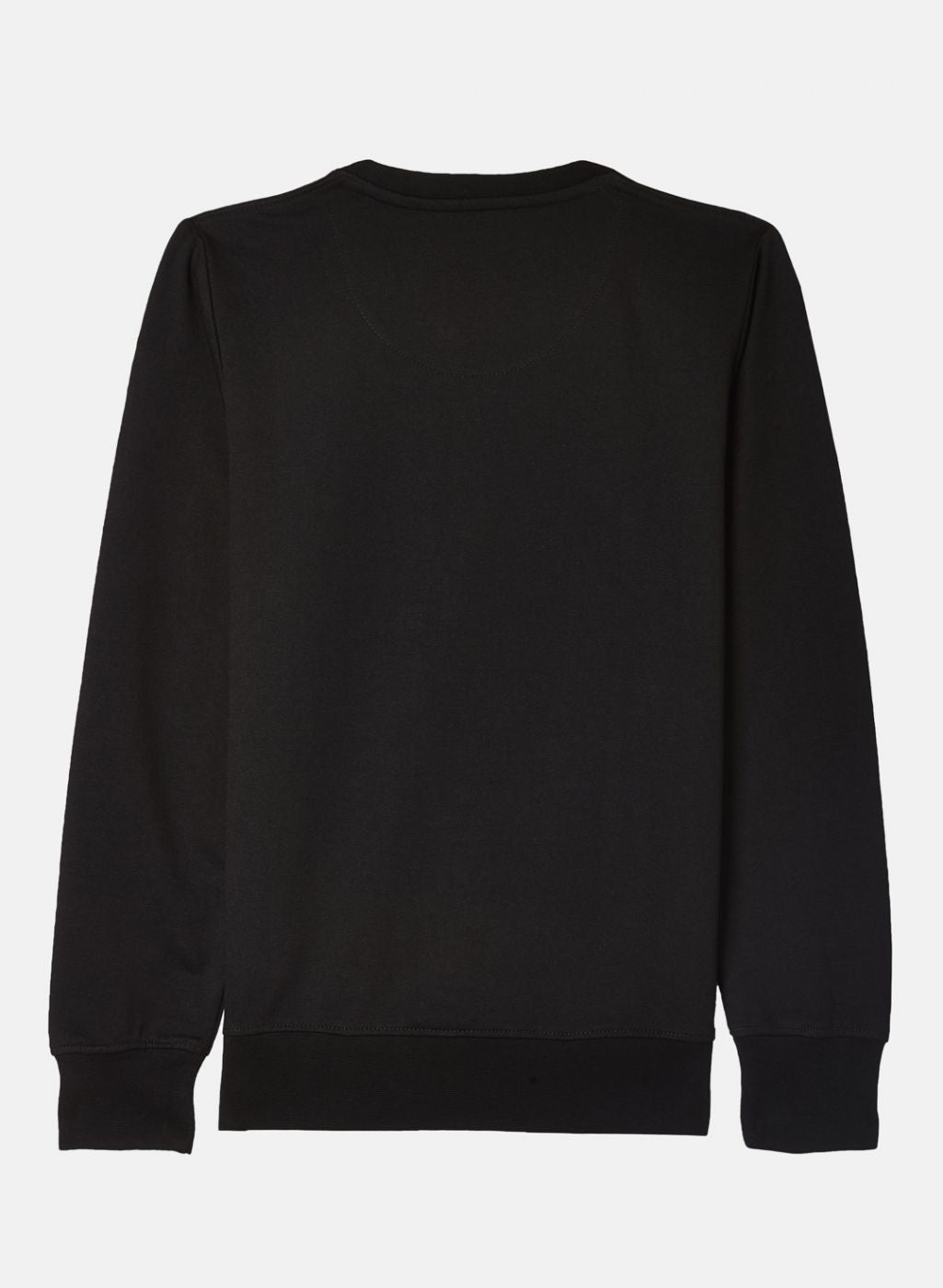 Boys Black Printed Sweatshirt