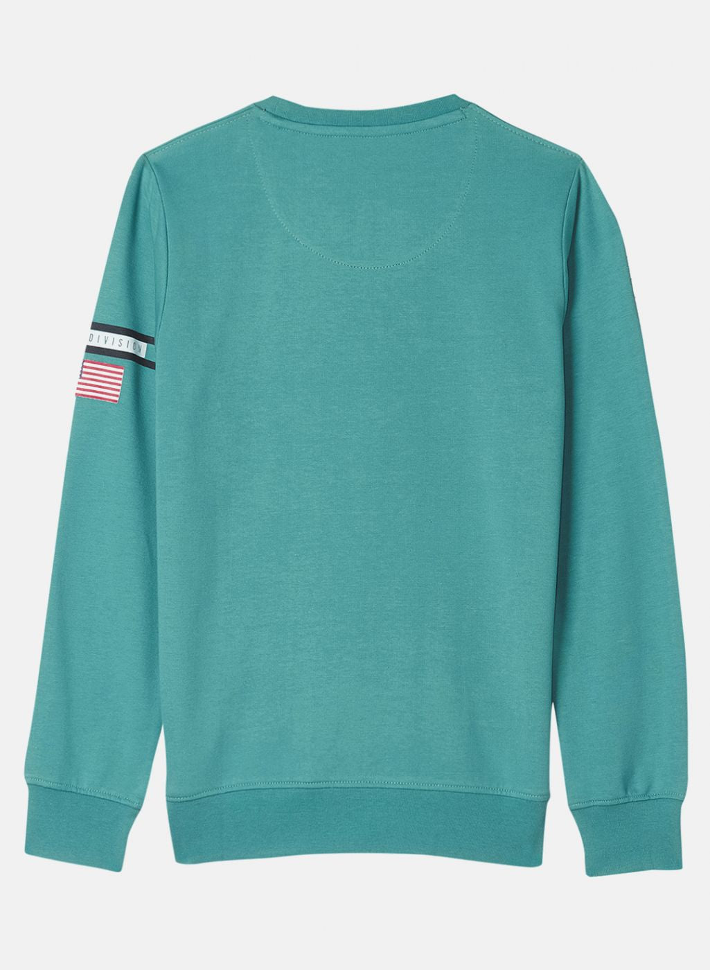 Boys Green Printed Sweatshirt