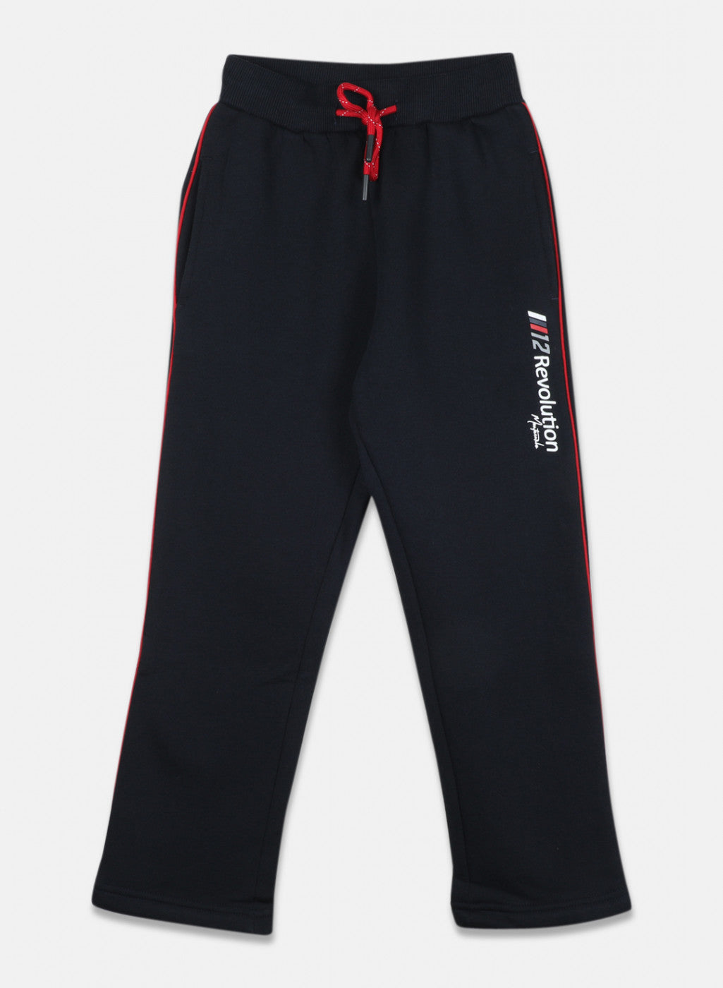 Boys Navy Blue Regular Fit Lower