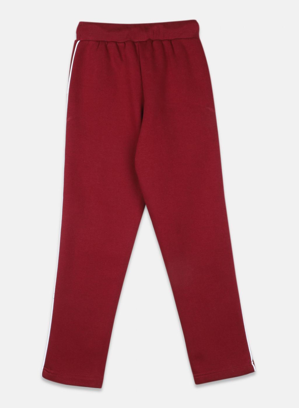 Girls Burgundy Regular Fit Lower